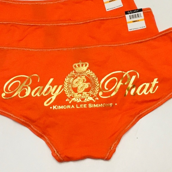 4 pc Baby Phat Printed Cotton Panties - Picture 2 of 4